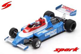 Ensign  - N180 1980 white/blue - 1:43 - Spark - s5304 - spas5304 | Toms Modelautos