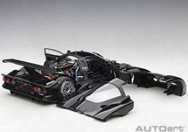 Nissan  - R390 black - 1:18 - AutoArt - 89878 - autoart89878 | Toms Modelautos