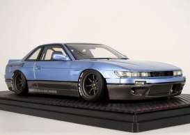 Rocket  - Bunny S13 V1 purple silver - 1:18 - Ignition - IG1133 - IG1133 | Toms Modelautos