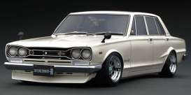 Nissan  - Skyline 2000 GT-R 1970 white - 1:18 - Ignition - IG1784 - IG1784 | Toms Modelautos