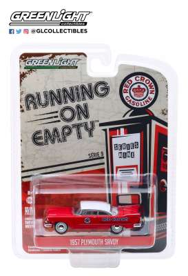 Plymouth - Savoy 1957 red/white - 1:64 - GreenLight - 41090A - gl41090A | Toms Modelautos Plymouth - Savoy 1957 red/white - 1:64 - GreenLight - 41090A - gl41090A | Toms Modelautos