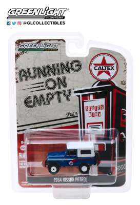 Nissan - Patrol 1964 blue/white - 1:64 - GreenLight - 41090B - gl41090B | Toms Modelautos Nissan - Patrol 1964 blue/white - 1:64 - GreenLight - 41090B - gl41090B | Toms Modelautos