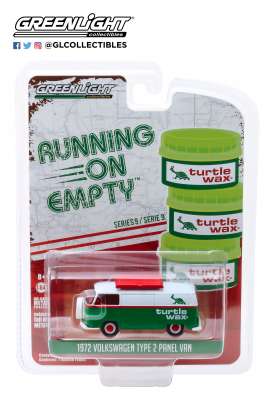 Volkswagen  - Type 2 Panel Van 1972 green/white - 1:64 - GreenLight - 41090D - gl41090D | Toms Modelautos