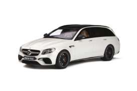 Mercedes Benz  - AMG E63 2019 white - 1:18 - GT Spirit - 795 - GT795 | Toms Modelautos