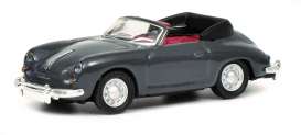 Porsche  - 356 Cabriolet grey - 1:87 - Schuco - 26442 - schuco26442 | Toms Modelautos