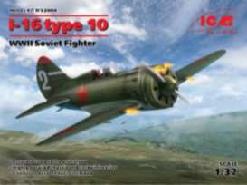 Planes - I-16 Type 10 - 1:32 - ICM - 32004 - icm32004 | Tom's Modelauto's Planes - I-16 Type 10 - 1:32 - ICM - 32004 - icm32004 | Tom's Modelauto's