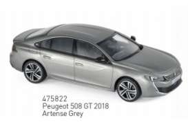 Peugeot - 2018 grey - 1:43 - Norev - 475822 - nor475822 | Tom's Modelauto's Peugeot - 2018 grey - 1:43 - Norev - 475822 - nor475822 | Tom's Modelauto's