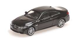 BMW  - M4 2015 black - 1:87 - Minichamps - 870027202 - mc870027202 | Toms Modelautos