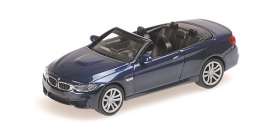 BMW  - M4 2015 blue - 1:87 - Minichamps - 870027232 - mc870027232 | Toms Modelautos