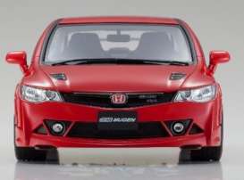 Honda  - Civic Type R red - 1:18 - Kyosho - KSR18038R - kyoKSR18038R | Toms Modelautos