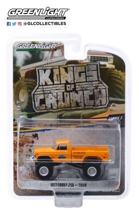 Ford  - F-250 Monster Truck 1977 yellow - 1:64 - GreenLight - 49050B - gl49050B | Toms Modelautos