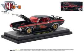 Dodge  - Challenger 1970 black/red - 1:24 - M2 Machines - 40300-72A - M2-40300-72A | Toms Modelautos