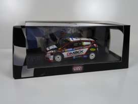 Ford  - Fiesta 2013 black/white - 1:43 - Magazine Models - wp1402L13c08 - MagRfwp1402L13c08 | Toms Modelautos