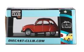 Citroen  - 3CV IES 1986 red - 1:43 - Magazine Models - 3cv - magDC3cv | Toms Modelautos