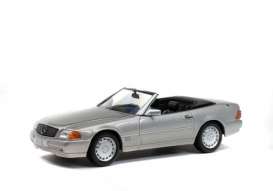Mercedes Benz  - 500SL silver - 1:43 - Solido - 4304000 - soli4304000 | Toms Modelautos