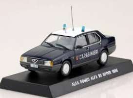 Alfa Romeo  - Alfa 90 Super blue - 1:43 - Magazine Models - 046 - magcara046 | Toms Modelautos