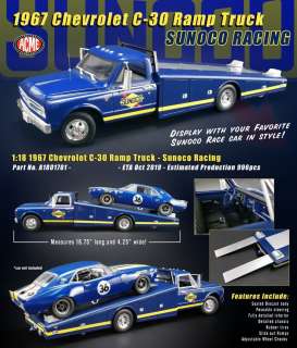 Chevrolet - C-30 Ramp Truck 1967 blue/yellow - 1:18 - Acme Diecast - 1801701 - acme1801701 | Toms Modelautos Chevrolet - C-30 Ramp Truck 1967 blue/yellow - 1:18 - Acme Diecast - 1801701 - acme1801701 | Toms Modelautos