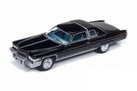 Cadillac  - Coupé DeVille  1976 black - 1:64 - Auto World - SP017A - AWSP017A | Toms Modelautos