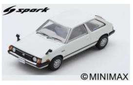 Subaru  - Leone 1979 white - 1:43 - Spark - s7357 - spas7357 | Toms Modelautos