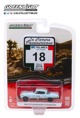 Studebaker  - Champion 1953 blue - 1:64 - GreenLight - 13260B - gl13260B | Toms Modelautos