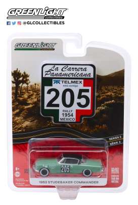 Studebaker - Commander 1953 green - 1:64 - GreenLight - 13260C - gl13260C | Toms Modelautos Studebaker - Commander 1953 green - 1:64 - GreenLight - 13260C - gl13260C | Toms Modelautos