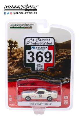 Shelby - GT350 1965 white - 1:64 - GreenLight - 13260D - gl13260D | Toms Modelautos Shelby - GT350 1965 white - 1:64 - GreenLight - 13260D - gl13260D | Toms Modelautos
