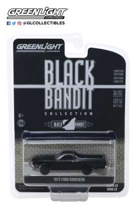 Ford  - Ranchero 1970 black - 1:64 - GreenLight - 28010B - gl28010B | Toms Modelautos