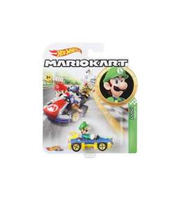 Mario Kart  - Luigi 2019  - 1:64 - Hotwheels - GBG27 - hwmvGBG27 | Toms Modelautos