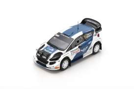 Ford  - Fiesta WRC 2019 blue/white - 1:43 - Spark - s5990 - spas5990 | Toms Modelautos