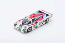 Porsche  - 962C 1986 white/red - 1:43 - Spark - s7510 - spas7510 | Toms Modelautos