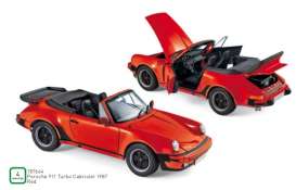 Porsche  - 911 Turbo 1987 red - 1:18 - Norev - 187664 - nor187664 | Toms Modelautos