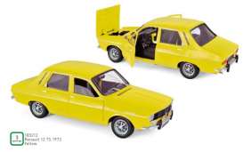 Renault - 12 TS 1973 yellow - 1:18 - Norev - 185212 - nor185212 | Tom's Modelauto's Renault - 12 TS 1973 yellow - 1:18 - Norev - 185212 - nor185212 | Tom's Modelauto's
