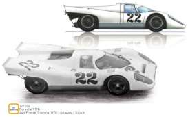 Porsche  - 917K 1970 white - 1:12 - Norev - 127504 - nor127504 | Toms Modelautos