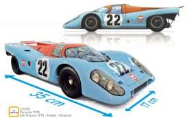 Porsche  - 917K 1970 blue/orange - 1:12 - Norev - 127505 - nor127505 | Toms Modelautos