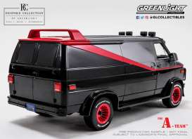 GMC  - Vandura *A Team* 1983 grey/black - 1:12 - GreenLight - 12101 - gl12101 | Toms Modelautos