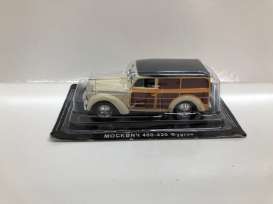 Moskvitch  - 400-420 Woody cream - 1:43 - Magazine Models - magrus400-420 | Toms Modelautos