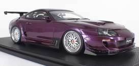 Toyota  - Supra *JZA80* purple - 1:18 - Ignition - IG1809 - IG1809 | Toms Modelautos