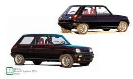 Renault  - 5 Alpine 1976 black - 1:18 - Norev - 185114 - nor185114 | Toms Modelautos