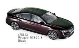 Peugeot - 508 2018 black - 1:43 - Norev - 475823 - nor475823 | Tom's Modelauto's Peugeot - 508 2018 black - 1:43 - Norev - 475823 - nor475823 | Tom's Modelauto's