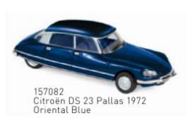 Citroen  - DS 23 Pallas 1972 blue - 1:87 - Norev - 157082 - nor157082 | Toms Modelautos