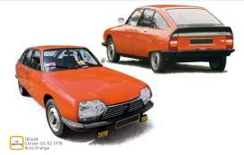 Citroen  - GS Pallas 1978 orange - 1:18 - Norev - 181628 - nor181628 | Toms Modelautos