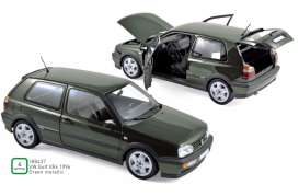 Volkswagen  - Golf VR6 1996 green - 1:18 - Norev - 188437 - nor188437 | Toms Modelautos