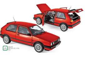 Volkswagen  - 1990 red - 1:18 - Norev - 188438 - nor188438 | Toms Modelautos