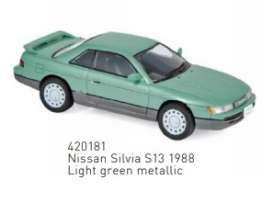 Nissan  - Silvia 1862 light green - 1:43 - Norev - 420181 - nor420181 | Toms Modelautos