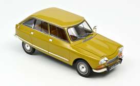 Citroen  - Ami 8 Club 1969 yellow - 1:18 - Norev - 181670 - nor181670 | Toms Modelautos