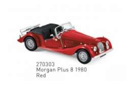 Morgan  - Plus 8 1980 red - 1:43 - Norev - 270303 - nor270303 | Toms Modelautos