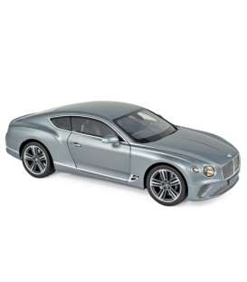 Bentley - Continental 2019 grey - 1:18 - Norev - 182780 - nor182780 | Toms Modelautos Bentley - Continental 2019 grey - 1:18 - Norev - 182780 - nor182780 | Toms Modelautos