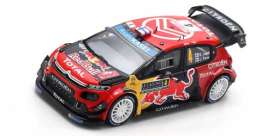 Citroen  - C3 2019 red/blue/yellow - 1:43 - Spark - S5975 - spaS5975 | Toms Modelautos