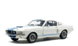 Shelby  - Mustang GT500 white/blue - 1:18 - Solido - 1802901 - soli1802901 | Toms Modelautos