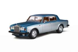 Rolls Royce  - Silver Shadow II aqua/silver - 1:18 - GT Spirit - GT092 - GT092 | Toms Modelautos